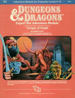 Cover For X5 - Temple Of Death