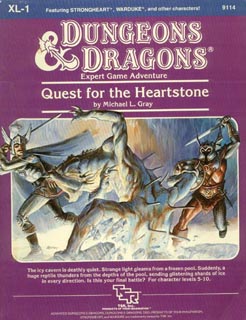 Cover For XL1 - Quest For The Heartstone