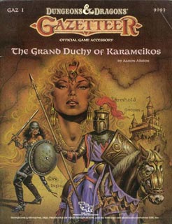 Cover For GAZ1 - The Grand Duchy Of Karameikos