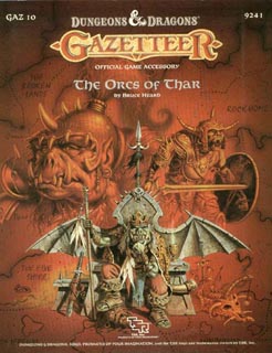 Cover For GAZ10 - The Orcs Of Thar