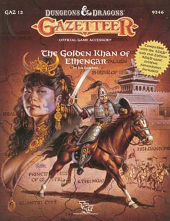 Cover For GAZ12 - The Golden Khan Of Ethengar