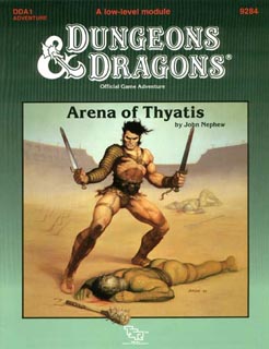 Cover For DDA1 - Arena Of Thyatis