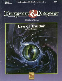 Cover For DDA3 - Eye Of Traldar