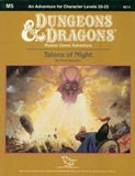 Cover For M5 - Talons Of Night